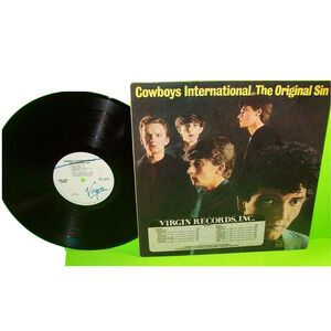 Cowboys International The Original Sin Vinyl LP Record New Wave Post-Punk 1979